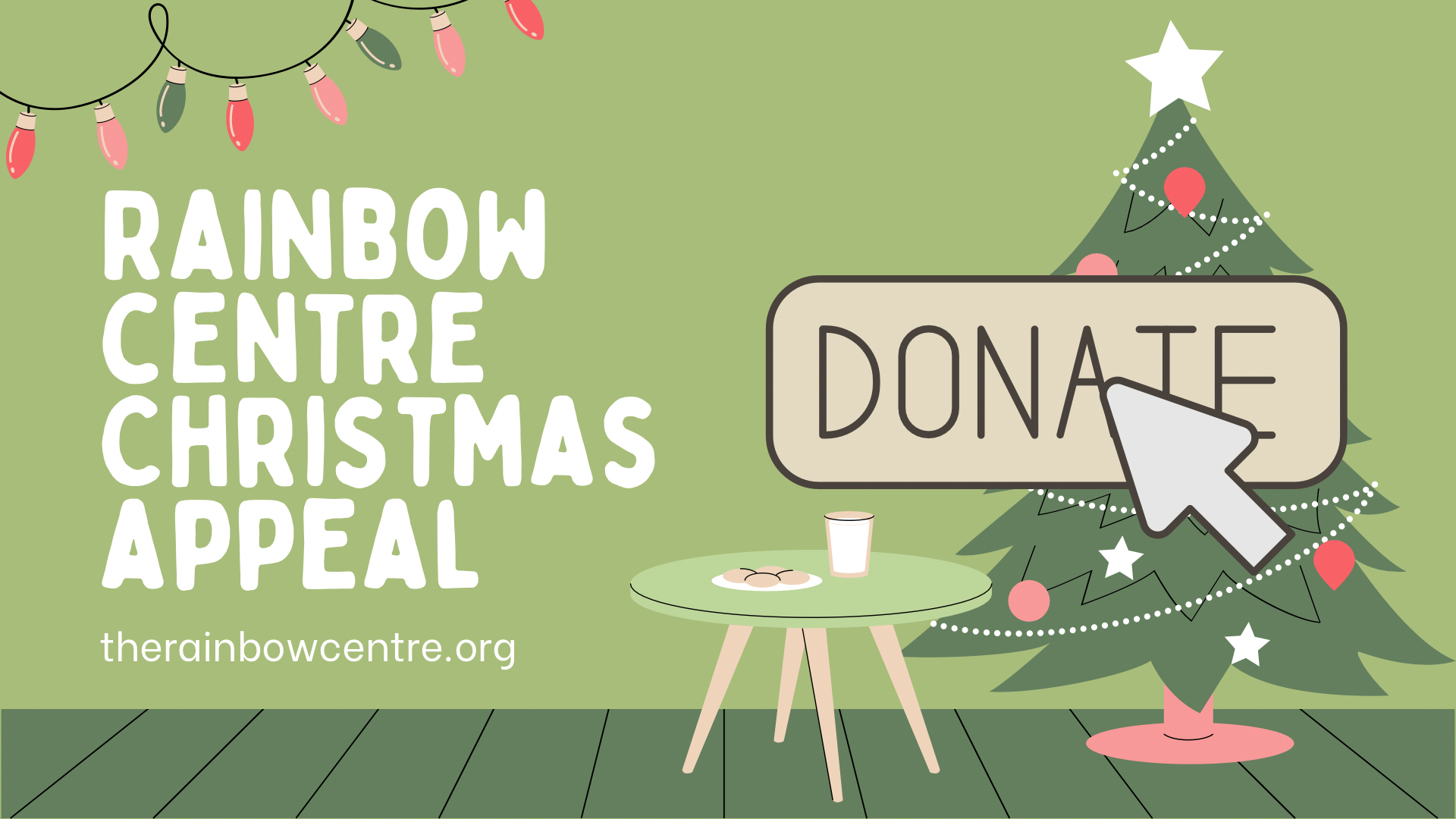 Donate to the Rainbow Centre Christmas Appeal